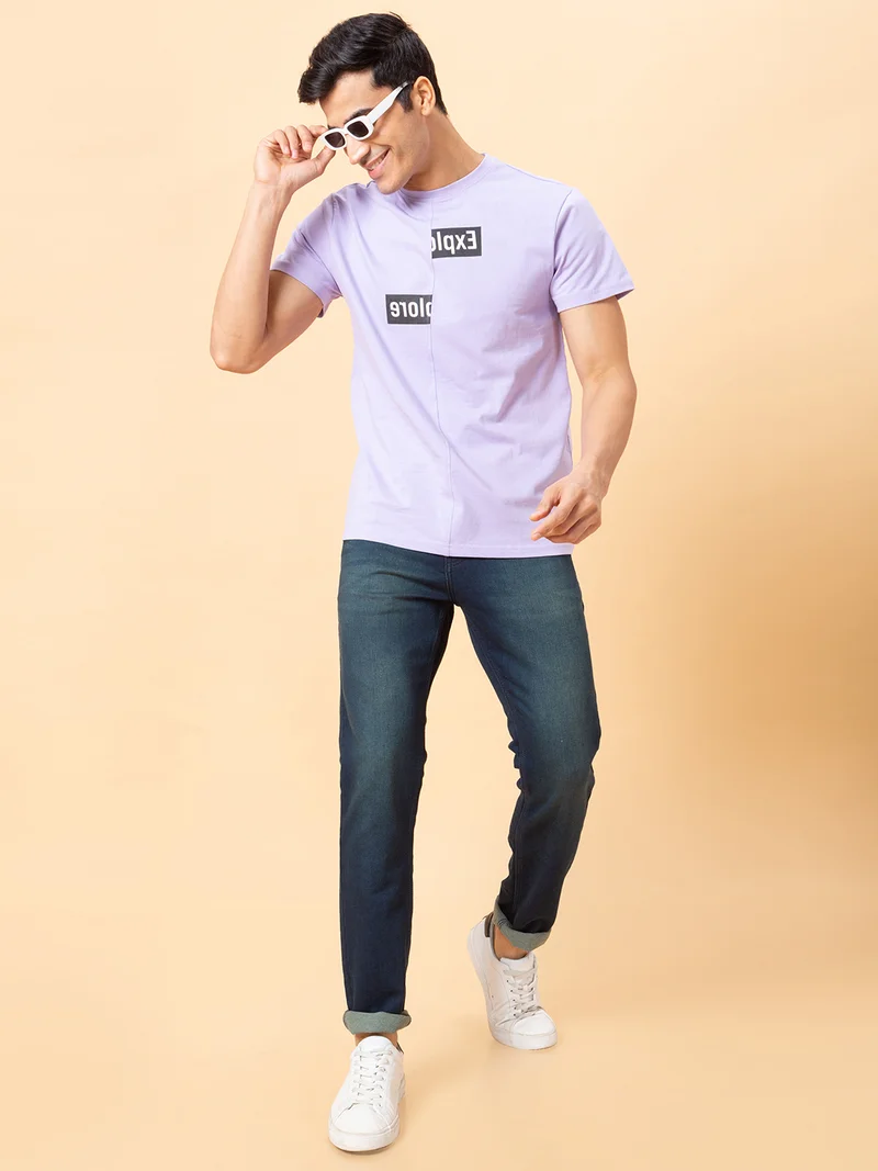 globus Globus Men Blue Mid-Rise Tapered Fit Jeans